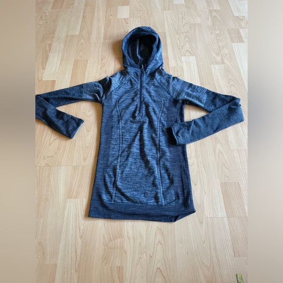 Womens Lululemon Swiftly Wool 1/4 Zip Pullover Top Long Sleeves Size 4 - Picture 10 of 10